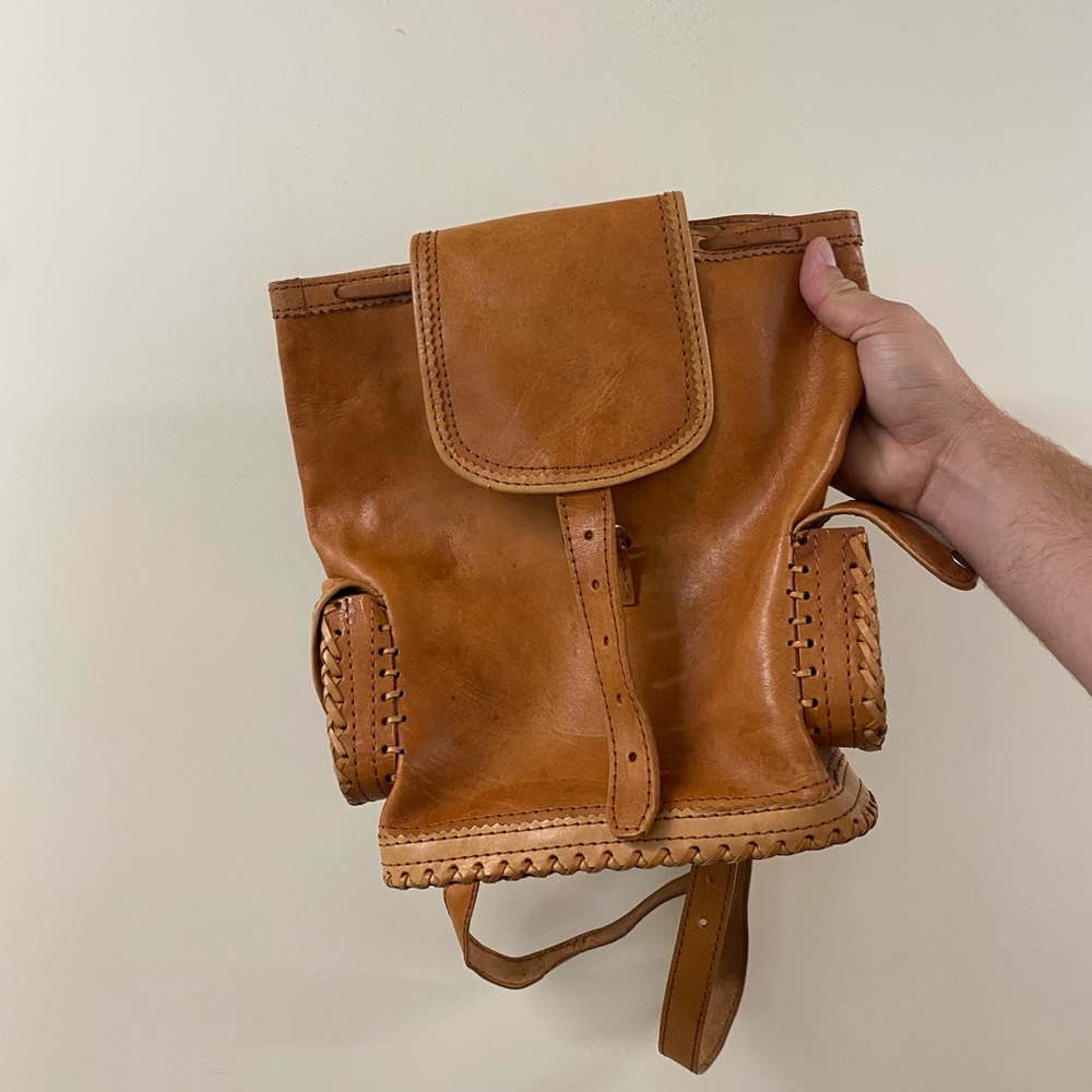 Small Leather backpack